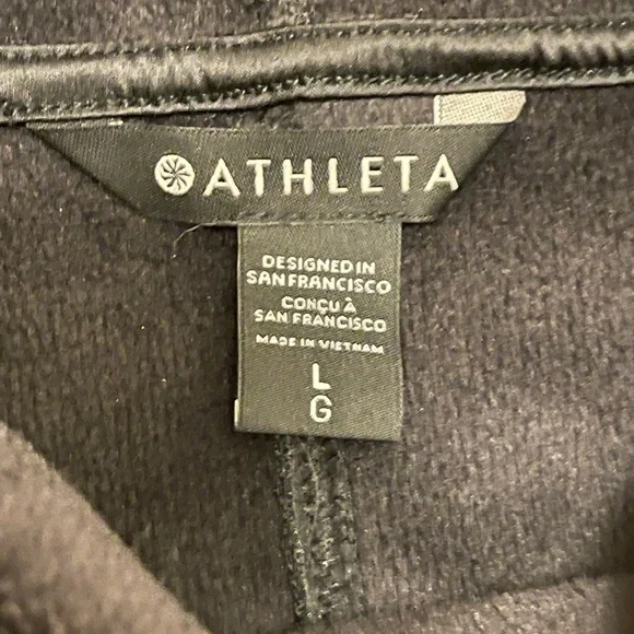 Athleta Cozy Karma Funnel Neck Sweatshirt. Size L. Like new! - Picture 4 of 4